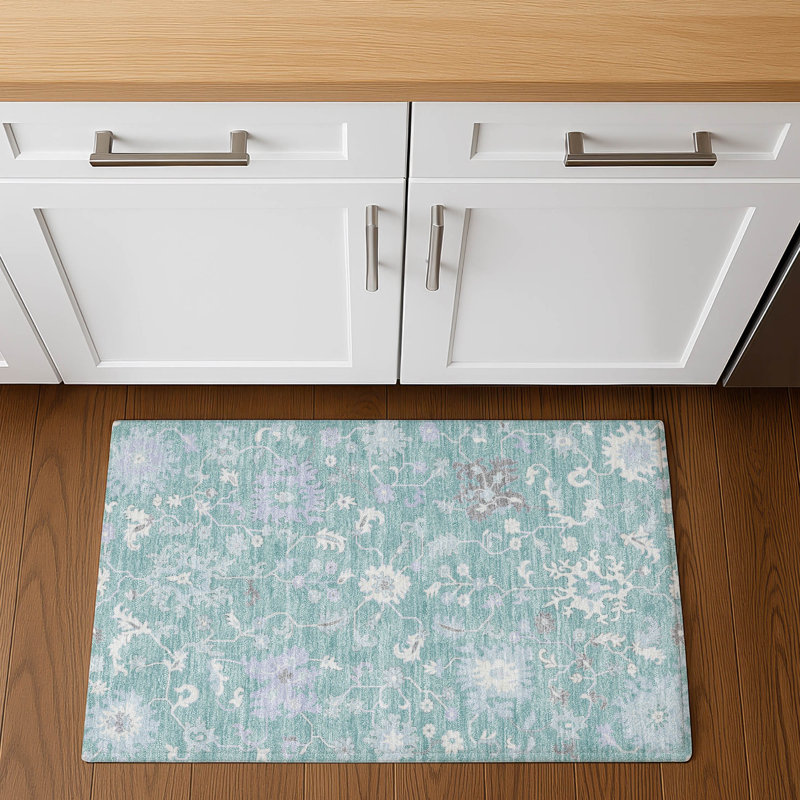 Tapis de qualité supérieure lavable à la machine Crestover AMF1854 Global, Rectangle 1 pi 8 po x 2 pi 6 po