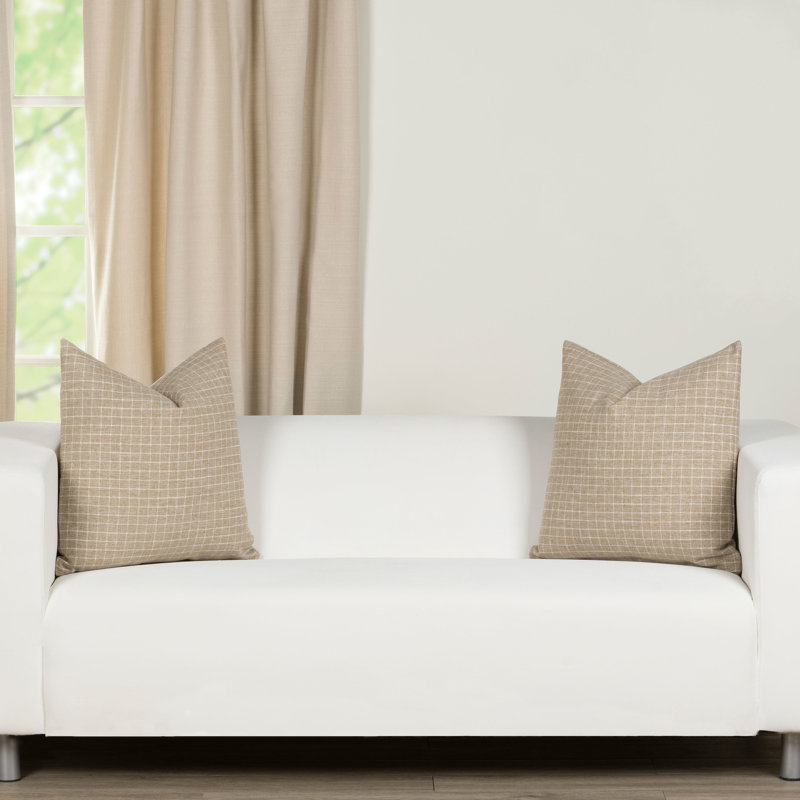 Siscovers Sandstone Throw Pillow, 16" x 16"