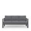 4-Piece Modern Aluminum Patio Conversation Set