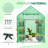 57'' x 57'' x 77'' Greenhouse