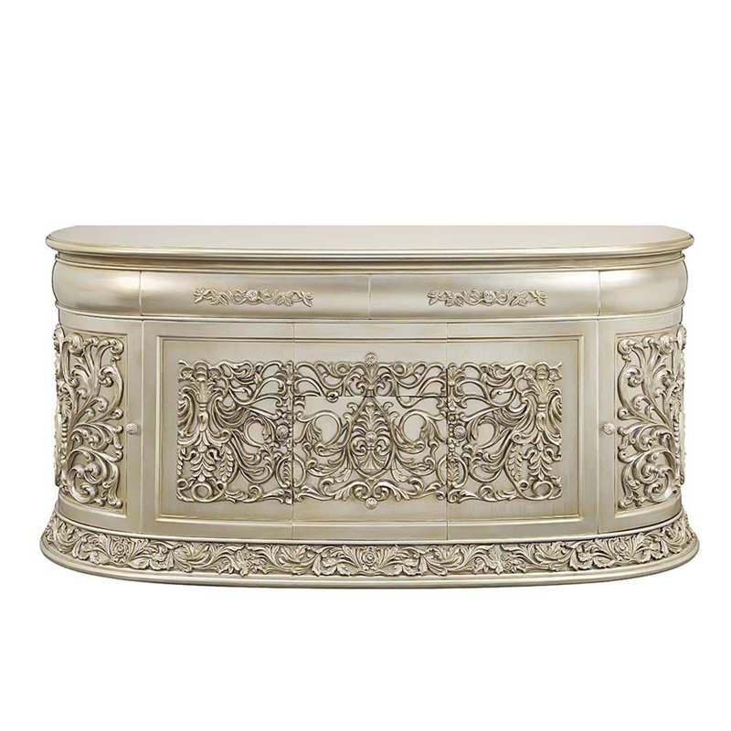 4 - Door Sideboard in Antique Gold