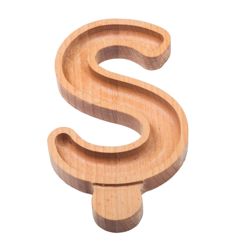 East Urban Home Wood Candy Bowl, S