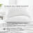 Pillow Plush Down Alternative Cooling Gel-Infused Fibers 2 Pack-705605193