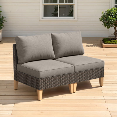 Chaise de patio avec coussins Tuule