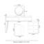 Coiffeuse avec miroir lumineux, 5 tiroirs, 1 chaise-1288755160