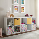 Hamlett 30" W x 44" H Cube Bookcase