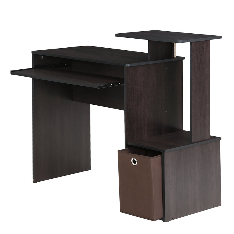 Bettyann Computer Desk, Dark Walnut
