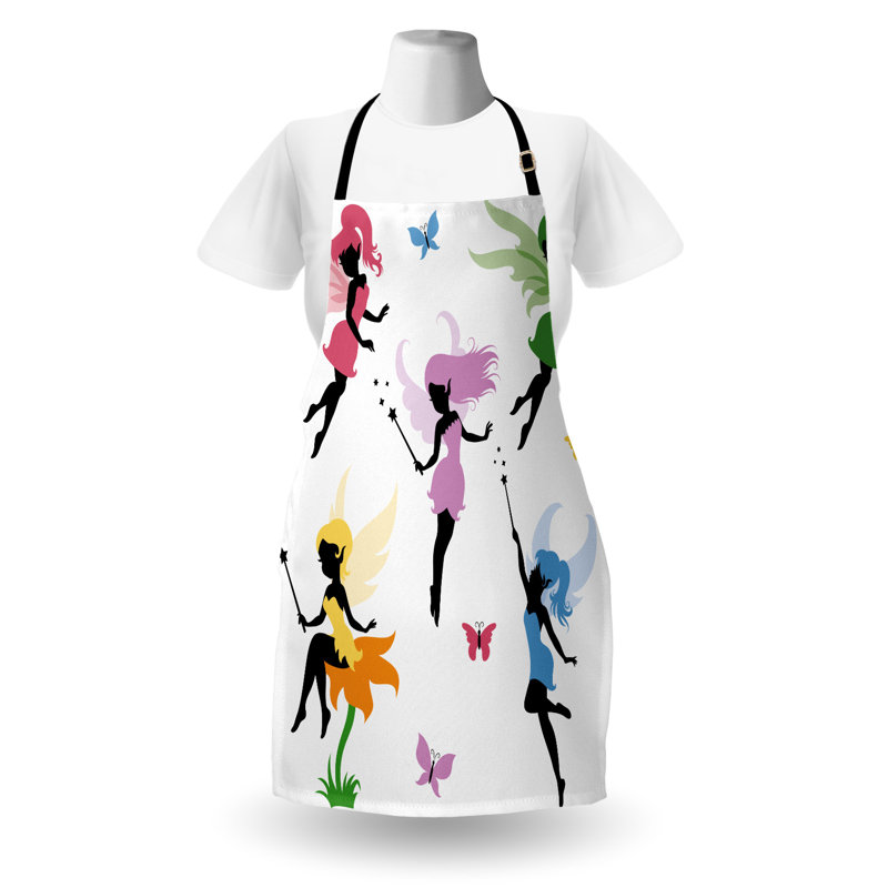 No Pattern Bib Apron