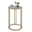 Maribeth Glass Top Frame End Table