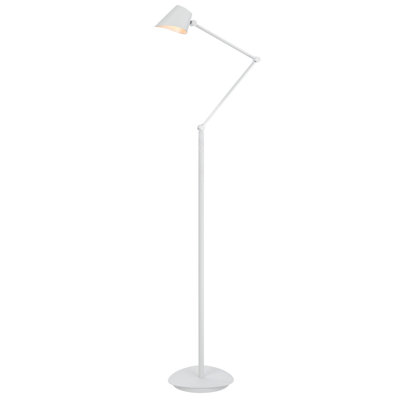 Metal Floor Lamp Adjustable LED Lighting, 66" H