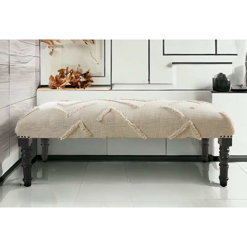 Banc rembourré 47 po