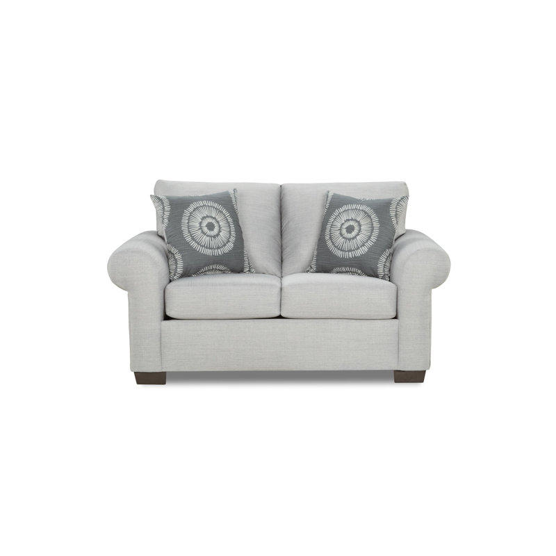 Valerie 2Pc Sofa & Loveseat, Cloud Grey