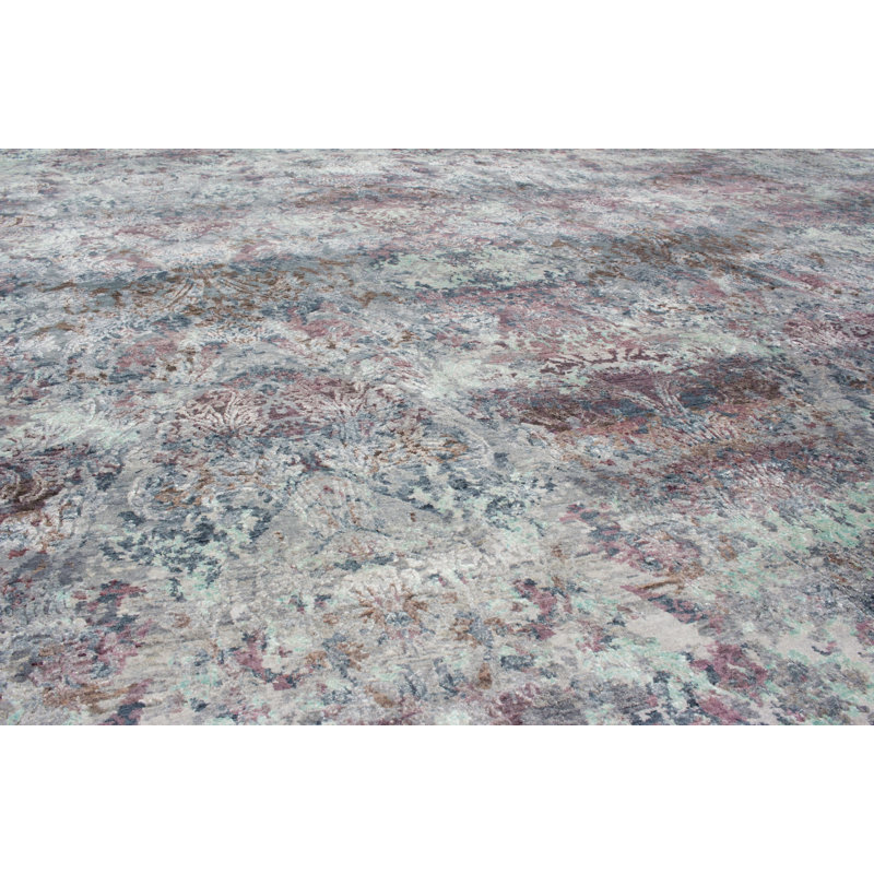 Fanciful Hand Knotted Area Rug