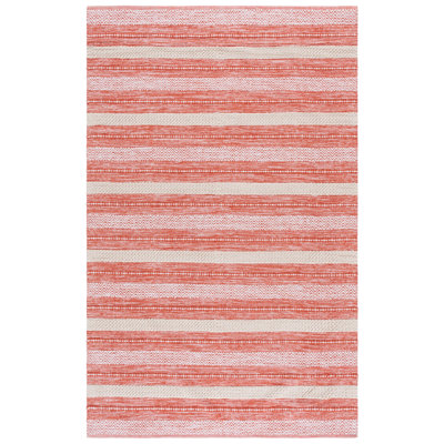 Tapis orange / ivoire Fransien 976