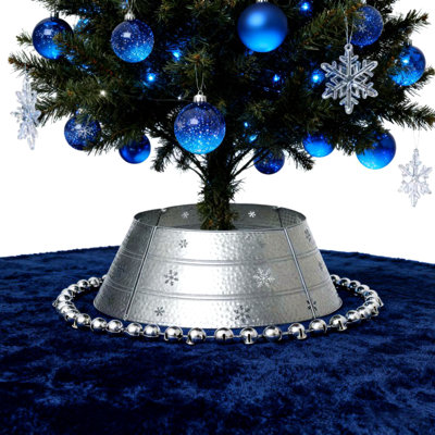 Steel Tree Ring Skirt,Christmas Tree Collar,Home Xmas Decoration For Christmas Tree