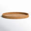 Artifacts Rattan Oval Ottoman Tray With Cutout Handles-101462499