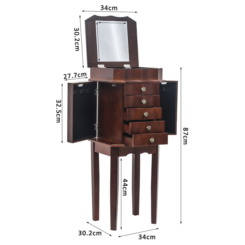 Armoire à bijoux Abbiegale