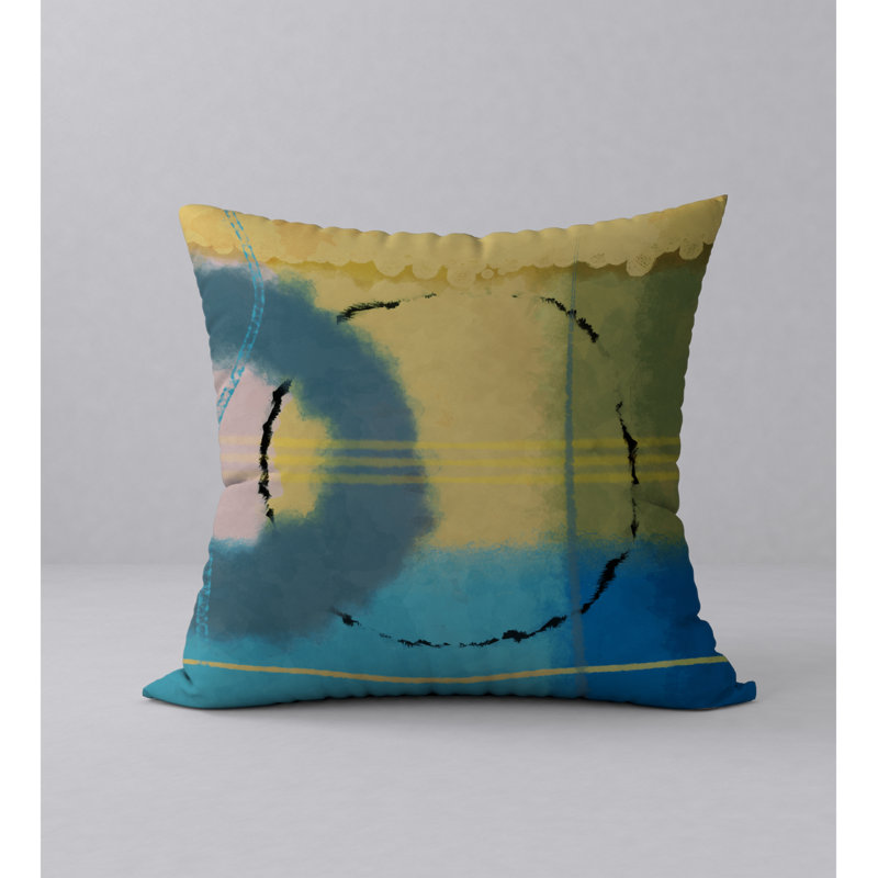 Housse de coussin décoratif carrée excitante, 20 po x 20 po