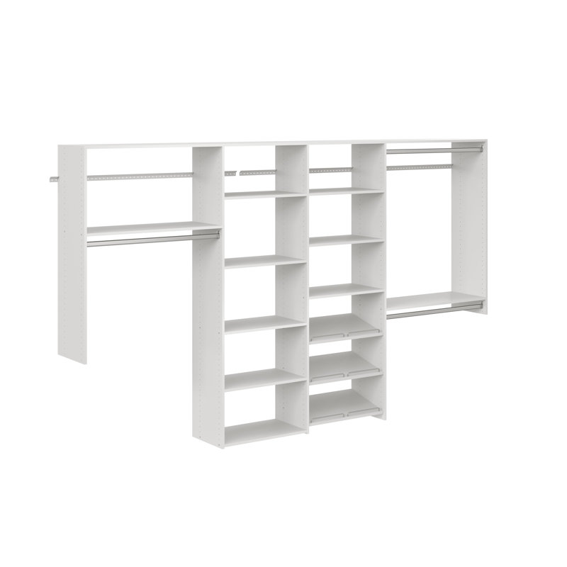 Grimm 72'' - 120'' Walk-In Set (Can Be Cut To Fit), White