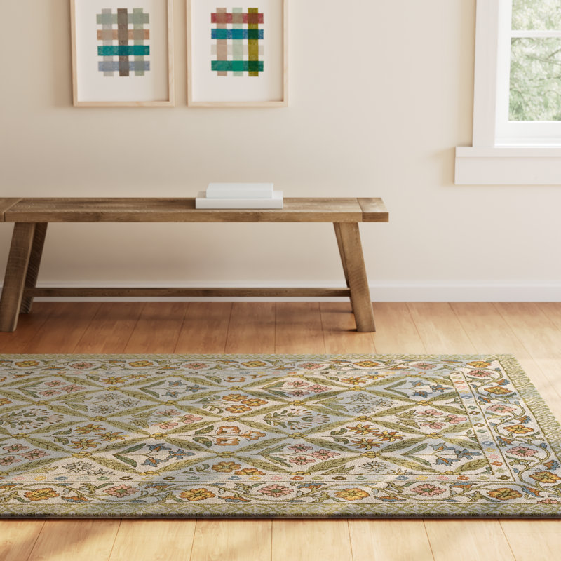 Alice Wool Oriental Indoor Rug, Rectangle 3'6" x 5'6"