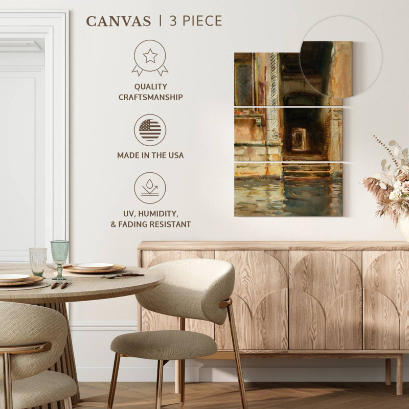 Masam Venetian Passageway 1905, 32" H x 20" W