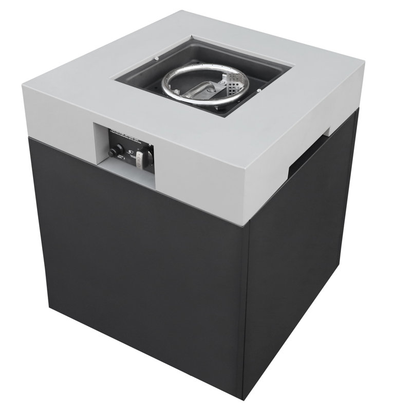 Square Steel Propane Smokeless Fire Pit