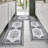 Bohemian Vintage 3-Piece Kitchen Rug Set, Non-Slip Washable Soft Kitchen Mats