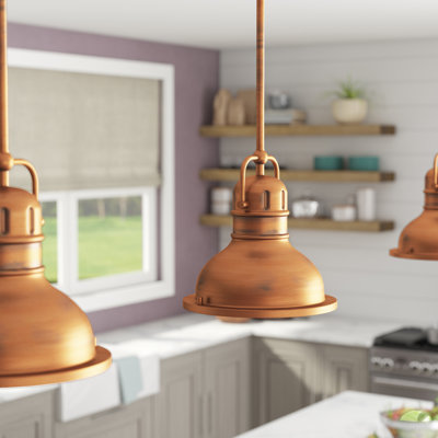 Mini-luminaire suspendu à 1 lumière Christianna