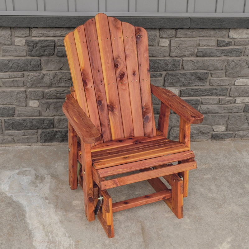 Wood Outdoor Glider