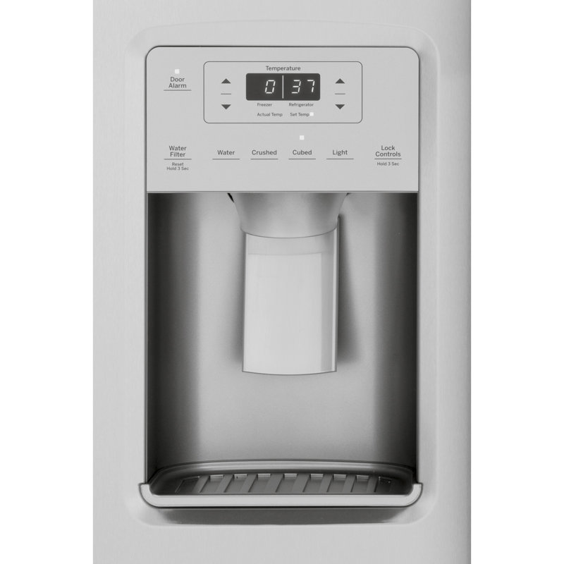36" Stainless Steel Smart Side-by-Side Refrigerator