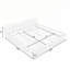 Très grande base de lit tapissier avec tissu épais-1253532726-1253532725