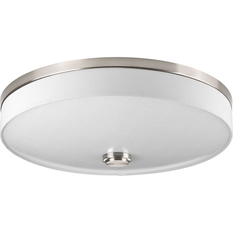 Gaurav LED Flush Mount Light, Brushed Nickel
