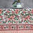 Tarri Block Print Floral Cotton Tablecloth-1023039031