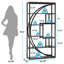 Pharr Geometric Bookcase-767744999