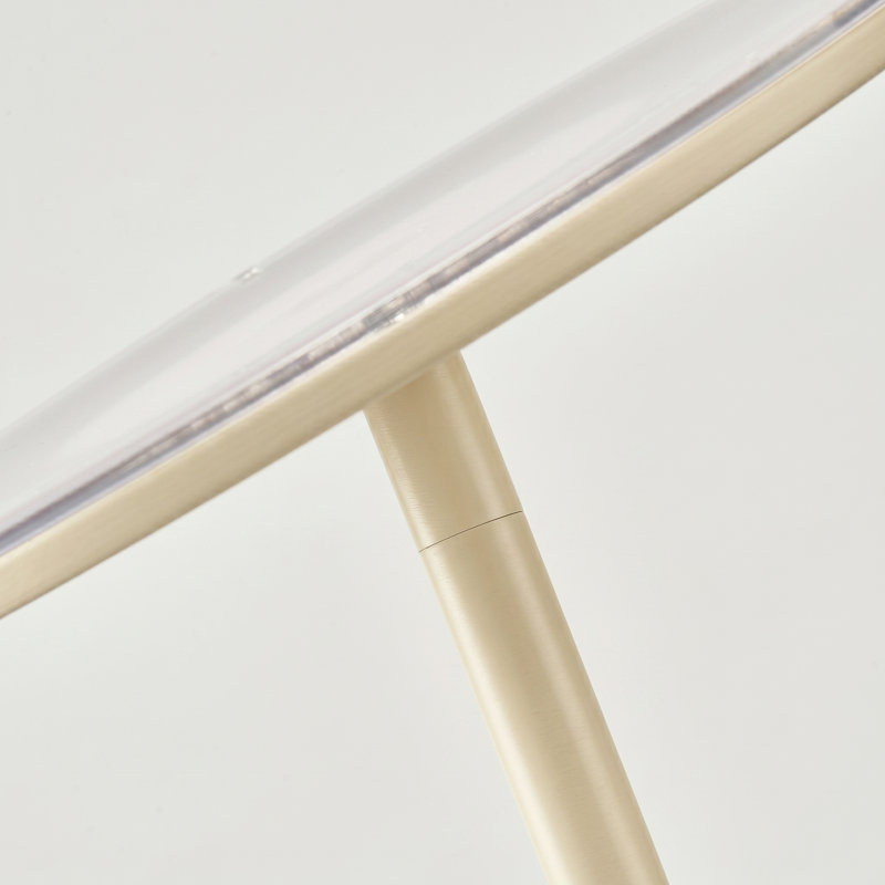 Lampe torchère sur pied à DEL 63 po Sky, Crème