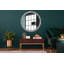 Huldar Glass Flat Wall Mirror