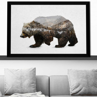 L'ours brun Kodiak par - impression