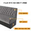 Banc rembourré en velours-99325674