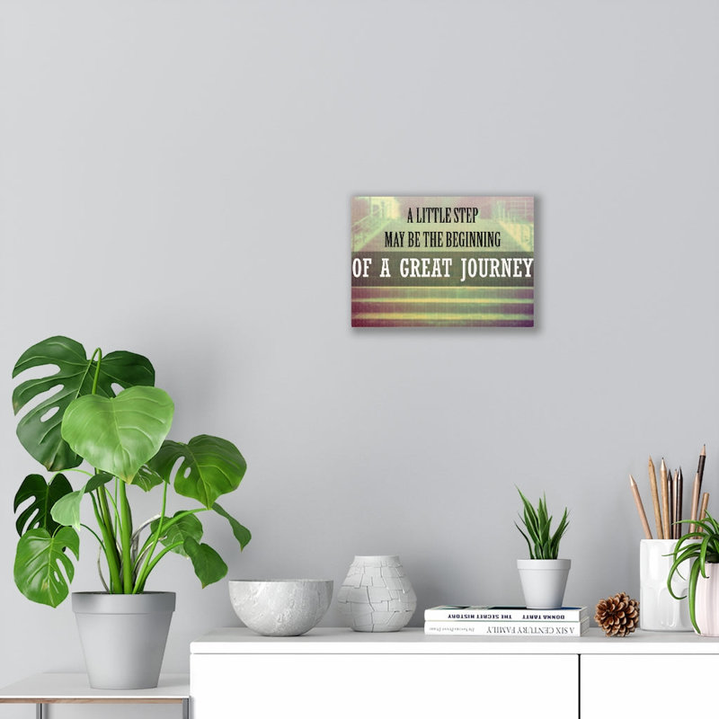 A Great Journey - Wrapped Canvas Print, 28cm H x 36cm W