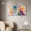 Ensemble de 2 feuilles décoratives dorées par Art Remedy-114220314-114220310