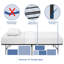 Base de lit en acier inoxydable Horizon de Modway-1270250017-1270250045