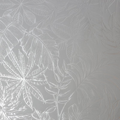 Superfresco Tropic Archive Grey Wallpaper