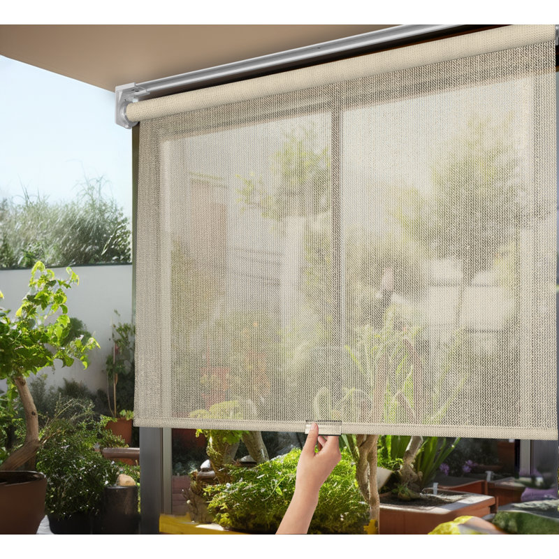 Cordless Semi-Sheer Roller Shade, 30"W x 66"L