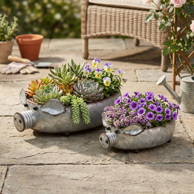 Handmade Statue Planter