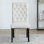 Chaise parsons capitonnée beige rembourrée-1625164432-1710868492