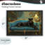 Cadre flottant Exotic Lounging Panther, design par Tina LeCour-1458509001-1458509005