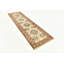 Tapis de couloir crème