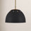 Single Light Metal Dimmable Pendant