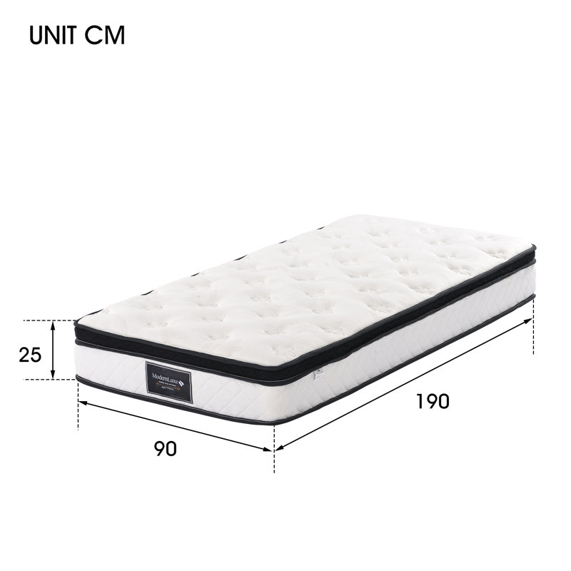 Kinard Bed, Single (3'), White