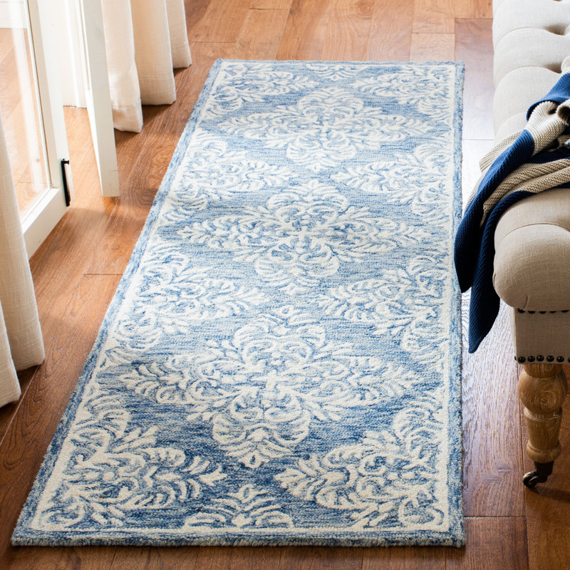 Mackin Hand Tufted Wool Ikat Rug, Runner 2'3" x 7'